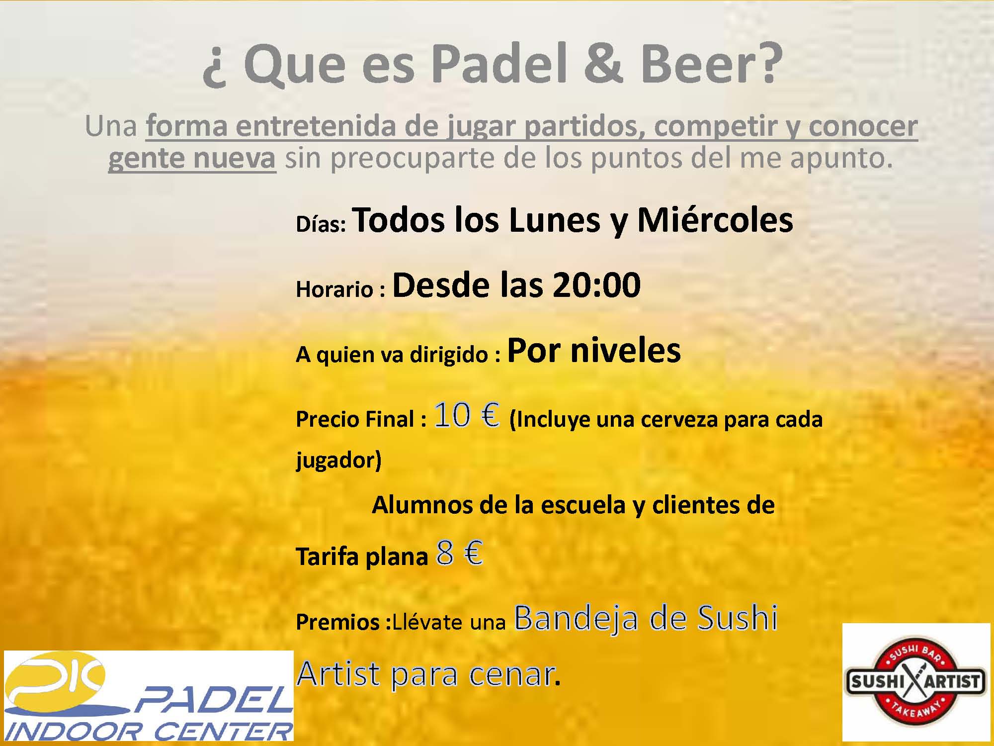 PADEL & BEER